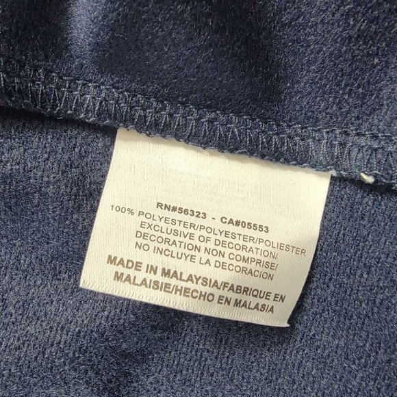 Nike Boys XL White Blue Full Zip Jacket Long Sleeve Lightweight Casual School - Picture 4 of 13